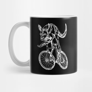 SEEMBO Kangaroo Cycling Bicycle Cyclist Bicycling Bike Biker Mug